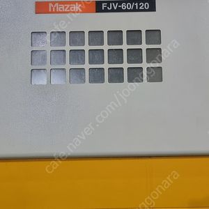 야마자키 마작 문형머시닝센터 FJV60/120 매각합니다.