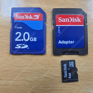 샌디스크, 삼성, ELECOM SD, 마이크로SD