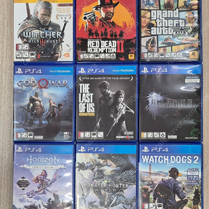 ps4 위처3 고티 갓오브워 라오어 gta5 파판15 호제던컴플리트 몬헌월드 와치독스2