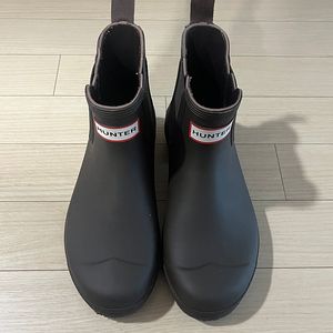헌터 첼시 레인부츠 220 비터초코
