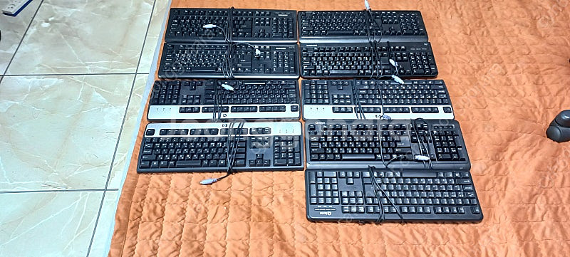 PC2유선키보드삼성4 큐쎈2 HP3 9개 일괄 구매시 ...--0