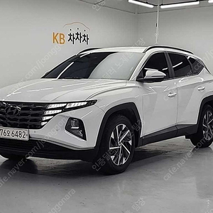 현대 투산 중고차 투싼 중고 흰색 2021년식 디젤 2.0 2WD 프리미엄 최상의 컨디션