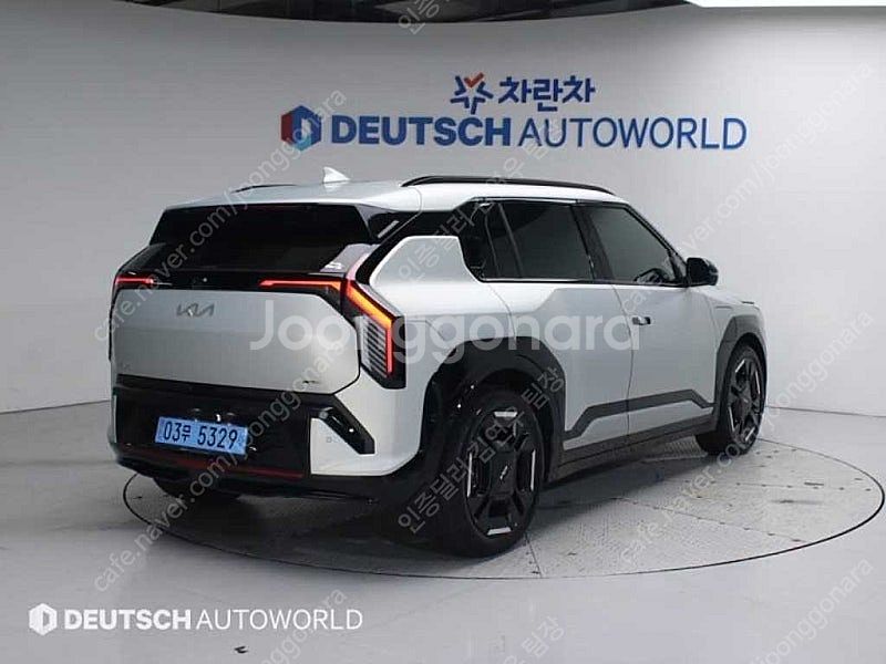 회색 EV3 중고 전기중고차 롱레인지 GT 라인 중고자...--7