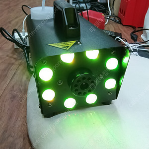 LED 타이머 디스코 연기 기계 LED-600pro 원격 DJ 분사 장비 웨딩 파티 무대 안개