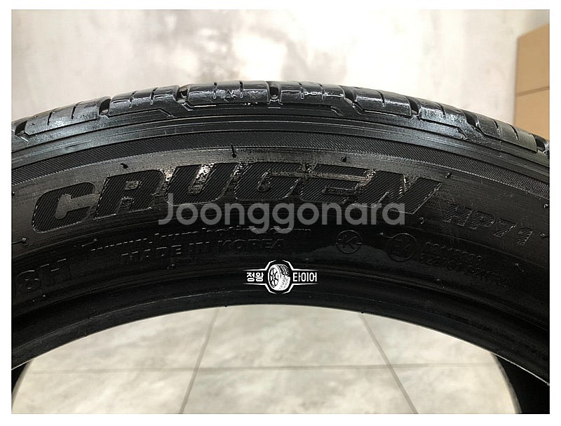 중고타이어 금호타이어 크루젠 HP71 245/45R19...--3
