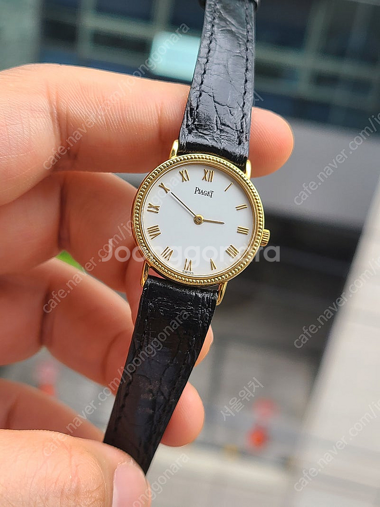 [정품] 피아제 알티플라노 화이트 골드로만 18K 옐로...--6