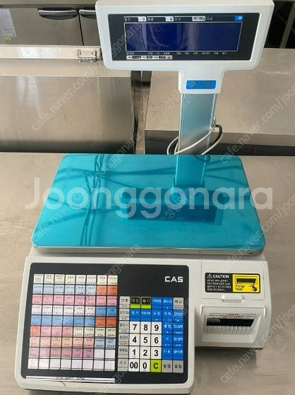 카스 라벨저울 cl-5500 2022년식 판매합니다 아...--0