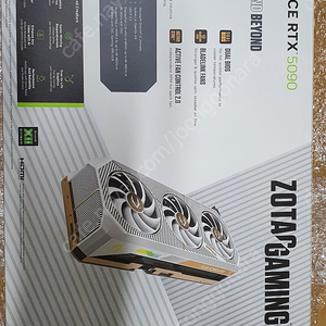 미개봉 ZOTAC RTX 5090 SOLID OC White