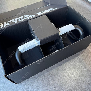 오지에브킨 터보엑스 일체형 카본 핸들바 신품 팝니다.