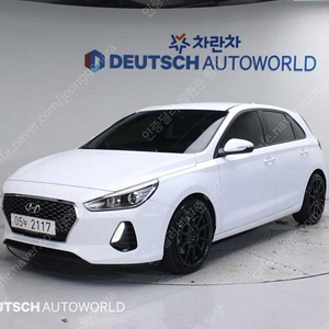 현대 i30 중고 i30 흰색 2017년식 63,375km 1.6 터보 스포츠 중고차구매