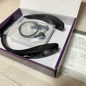 넥 밴드 블루투스 생활 무전기 미사용 초경량