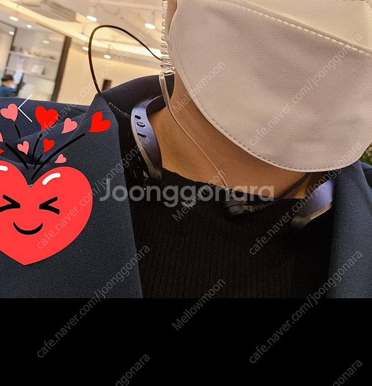 넥 밴드 블루투스 생활 무전기 미사용 초경량--6
