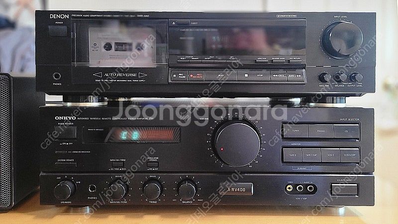 온쿄 인티앰프 A-RV400 판매합니다.--0
