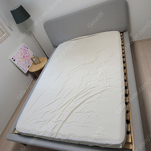 코알라 패딩턴 패브릭 침대 프레임(퀸)(17만원 싸게 넘깁니다..)