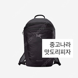 새제품 아크테릭스 헬리아드15 백팩 블랙