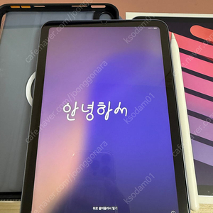 아이패드 미니6 64기가 퍼플 와이파이+애페2
