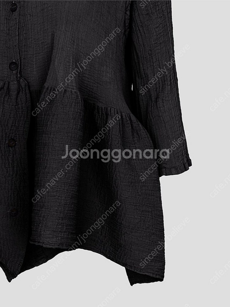 미 이세이미야케 가디건 바운스 시스루 크레페 가디건--3