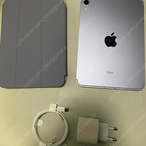 아이패드미니6 퍼플 256GB 셀룰러+wifi 배터리95