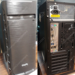 (부산) i3 8세대 사무용 본체 팝니다. 모니터서비스 배달가능. 8100 G5400