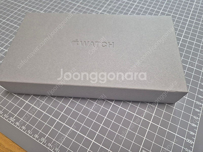 애플워치울트라2블랙49mm 다크그린알파인루프L 자급제미...--0