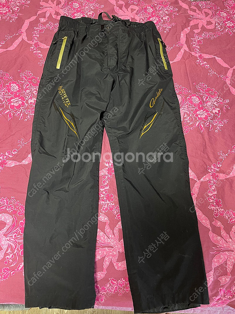 가마가츠 GM-3687 블랙골드 낚시복/내피--1