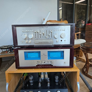 마란츠 sc-9 + sm-9 앰프