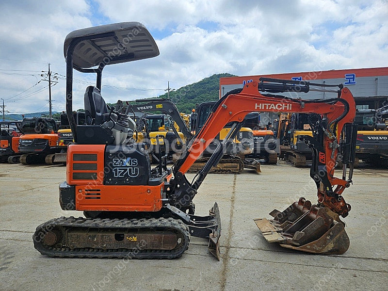 히타치 ZX17 2017년 신품코집 버켓3종--1