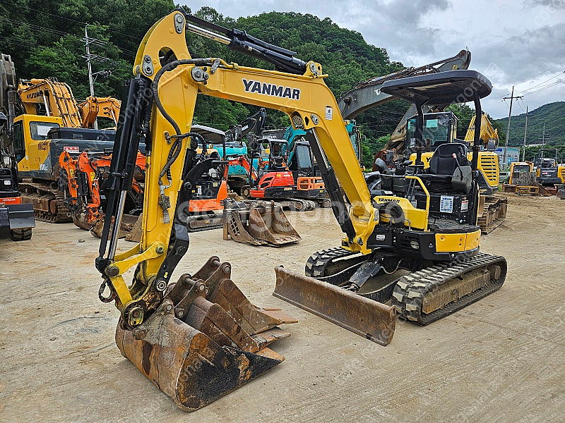 얀마 VIO35 2019년 코집 버켓3종 상태특--0
