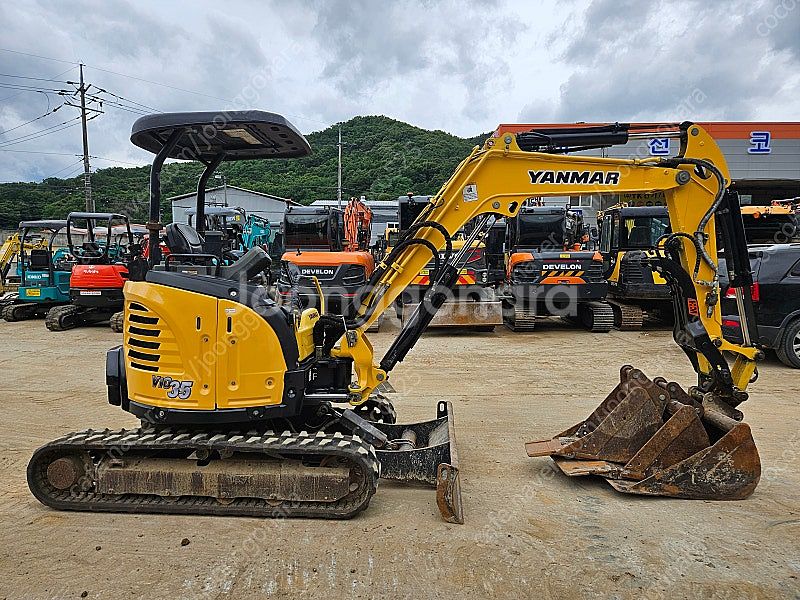 얀마 VIO35 2019년 코집 버켓3종 상태특--1