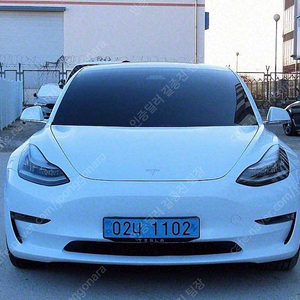 모델3 중고 테슬라 중고 흰색 2020년식 84,879km 롱 레인지 중고자동차