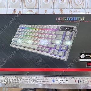 ASUS ROG AZOTH 문라이트 화이트 NX 스노우축 판매합니다.