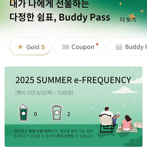 스타벅스 프리퀀시 일반 2장 판매