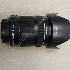 캐논 EF-S 18-135 IS STM 렌즈 팝니다.