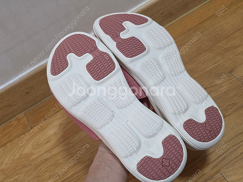 (새상품) 프로스펙스 벨크로 아치 슬리퍼 실내화 핑크 240mm--2