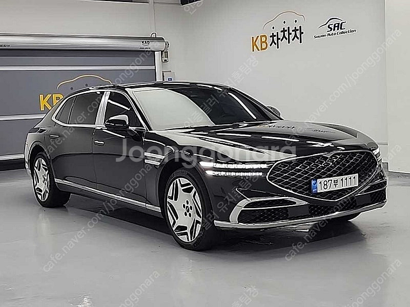 제네시스 G90 중고차 가격 제네시스 중고 검정색 20...--5
