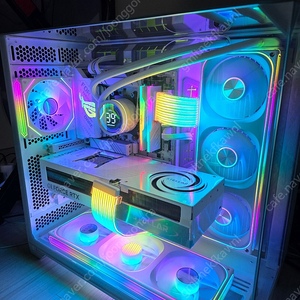 라이젠 9800X3D RTX5090 리안리 비전 화이트 새상품 팝니다.