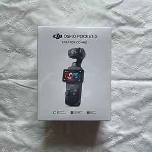 (새 상품) DJI 오즈모 포켓 3 크리에이터 콤보