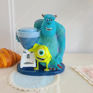 빈티지 몬스터 주식회사 컵 홀더 레트로 앤틱 고전 완구