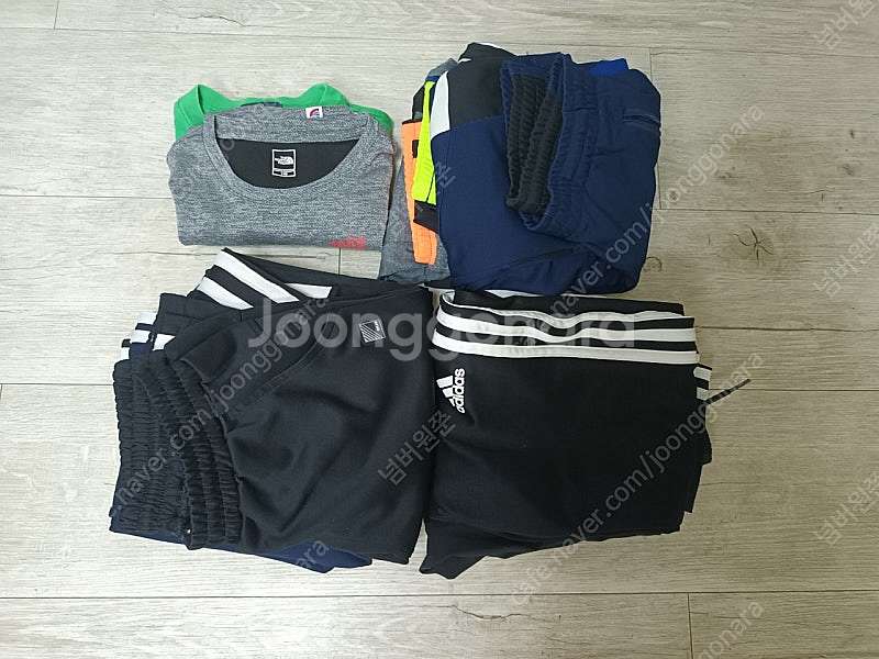 남아 140사이즈 노스페이스,아디다스외--0