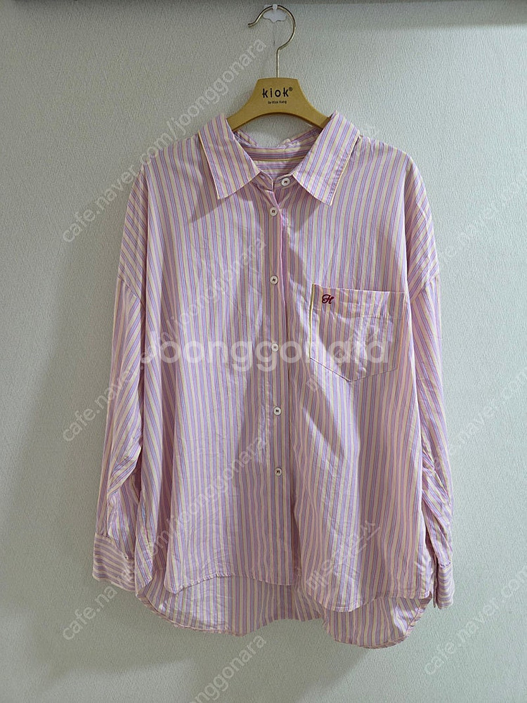 헤더먼트 H logo oversized shirts (...--5