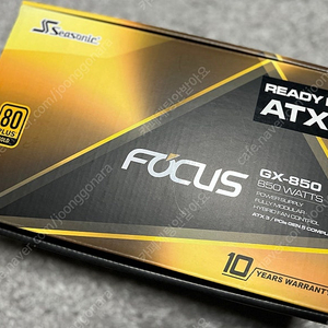 시소닉 FOCUS GX-850 GOLD 풀모듈러 ATX3.1