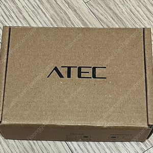 ATEC 유선 마우스 블랙