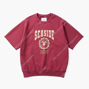 에스파이 반팔 스웻셔츠 L 판매합니다. (OHIO HALF SWEAT (VINTAGE RED))