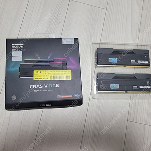 에센코어 ESSENCORE KLEVV DDR5 6000 CL30 CARS V RGB 블랙 32GB팝니다.