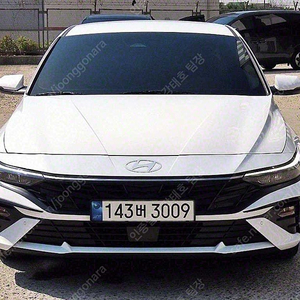 아반떼 중고 아반떼 CN7 중고 아반떼 신형 중고 흰색 2024년식 18,449km 1.6 가솔린 모던 중고차 구매