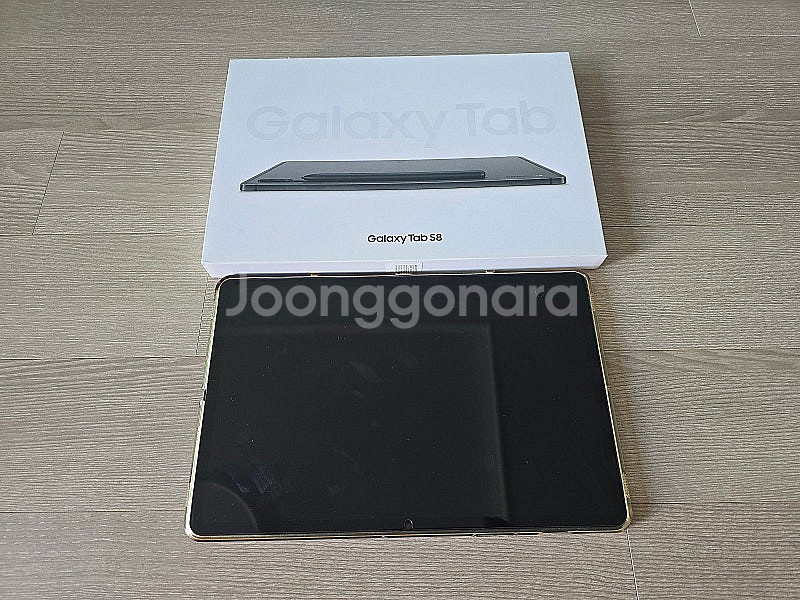 갤럭시 탭 S8 128기가 wifi 그라파이트 원박스....--0