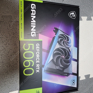그래픽 카드 MSI RTX 5060 8GB 팝니다 새상품