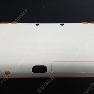 2DS XL 오렌지 화이트 정발 박스셋 상태 S급