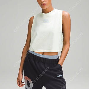 룰루레몬 스페셜에디션 탱크 [새상품] lululemon x madhappy All Yours Cropped Tank 사이즈4