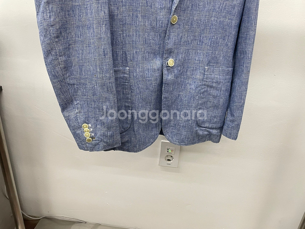 105)망고 린넨 자켓,24ss TNGT 세미 오버핏 ...--6